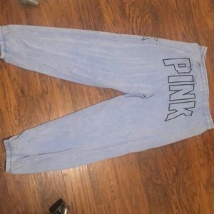 Never worn PINK SWEATPANTS! 😍💙💙💙